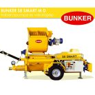 Bunker S8EV 400V habarcspumpa és vakológép tartozékokkal PFT G4 zsákos habarcspumpa G5C turbosol