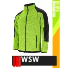 WSW YELLOW SAGEWORK technikai cippzáros pulóver - munkaruha