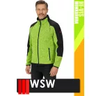 WSW YELLOW SAGEWORK technikai cippzáros pulóver - munkaruha