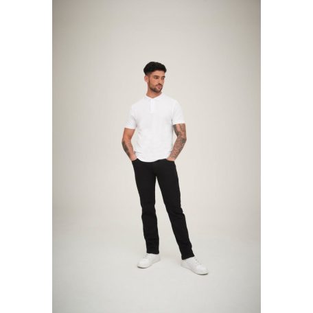 So Denim BLACK LEON férfi streight farmer deréknadrág - ruházat