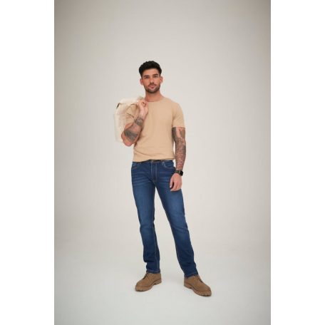 So Denim DARKBLUE LEON férfi streight farmer deréknadrág - ruházat