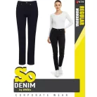 So Denim BLACK KATY női streight farmer deréknadrág - ruházat