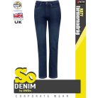 So Denim DARKBLUE KATY női streight farmer deréknadrág - ruházat