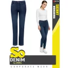So Denim DARKBLUE LARA női skinny farmer deréknadrág - ruházat