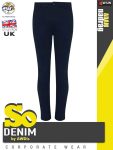   So Denim NAVY ADAM slim férfi chino deréknadrág - ruházat