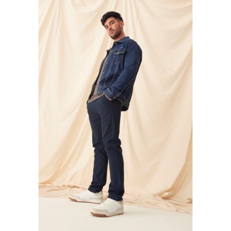 So Denim NAVY ADAM slim férfi chino deréknadrág - ruházat