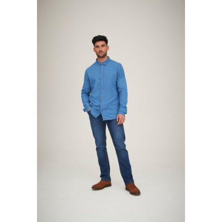 So Denim DARKBLUE JACK férfi farmer ing - ruházat