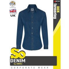So Denim DARKBLUE LUCY női farmer ing - ruházat