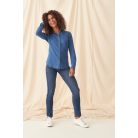 So Denim DARKBLUE LUCY női farmer ing - ruházat