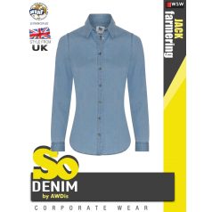So Denim LIGHTBLUE LUCY női farmer ing - ruházat
