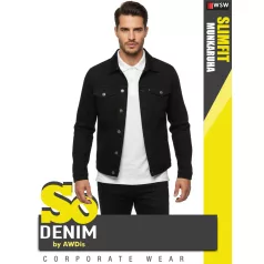 So Denim BLACK NOAH férfi stretch farmerkabát - ruházat