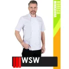 WSW HORECA WHITE SEMPRE technikai férfi séfkabát - munkaruha