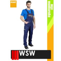   WSW KENTUCKY GREY technikai kevertszálas kantáros munkanadrág - munkaruha