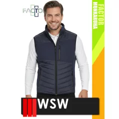   WSW FACTOR NAVY SHELLTER technikai rugalmas anyagú férfi mellény - munkaruha