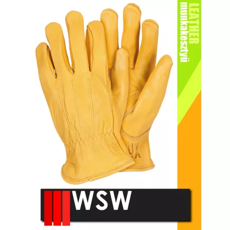 WSW SIOUX bőr technikai munkakesztyű - 12 pár/csomag