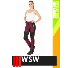 WSW ADVENTURE PURPLE SLENDER technikai stretch női deréknadrág - munkaruha   WSW ADVENTURE PURPLE SLENDER technikai stretch női deréknadrág - munkaruha