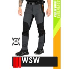 WSW ADVENTURE GREY SLENDER technikai stretch deréknadrág - munkaruha