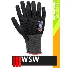 WSW SLIMTECH SAND mártott munkakesztyű - 12 pár/csomag