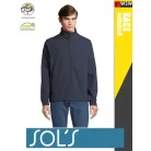 Sol's RACE FRENCHNAVY technikai sofshell férfi kabát - 280 g/m2