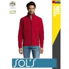Sol's RACE RED technikai sofshell férfi kabát - 280 g/m2