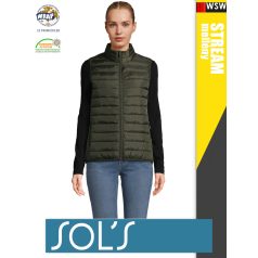   Sol's STREAM ARMY technikai bélelt női mellény - 280 g/m2