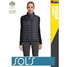 Sol's STREAM FRENCHNAVY technikai bélelt női mellény - 280 g/m2