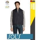 Sol's WINNER NAVY technikai bélelt könnyített férfi mellény - 210 g/m2