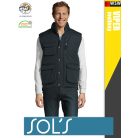 Sol's VIPER NAVY technikai bélelt könnyített férfi mellény - 220 g/m2