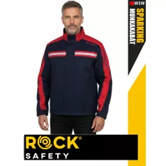   Rock Safety SPARKING NAVY technikai hegesztő lángálló antisztatikus derekas munkakabát - munkaruha