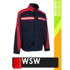 WSW SPECIAL WELDER NAVY technikai hegesztő lángálló antisztatikus derekas munkakabát - munkaruha
