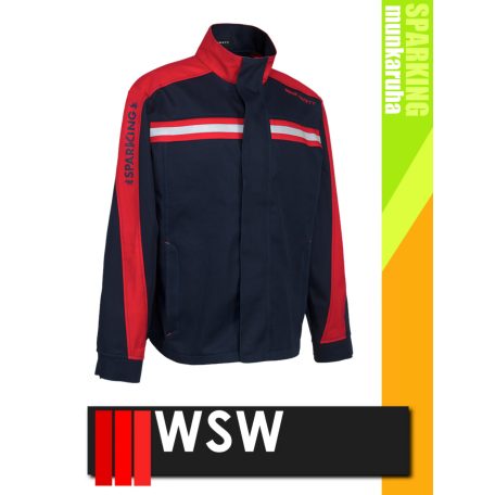 WSW SPECIAL WELDER NAVY technikai hegesztő lángálló antisztatikus derekas munkakabát - munkaruha