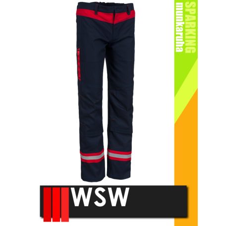 WSW SPECIAL WELDER NAVY technikai hegesztő lángálló antisztatikus derekas munkanadrág - munkaruha