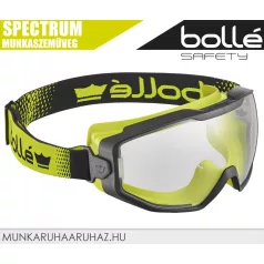  Bollé SPECTRUM CLEAR páramentes karcálló technikai szűrős munkaszemüveg - egyéni védőeszköz
