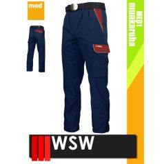 WSW KENTUCKY RED technikai kevertszálas derekas munkanadrág - munkaruha   WSW KENTUCKY RED technikai kevertszálas derekas munkanadrág - munkaruha