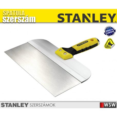 Stanley rozsdamentes acél szalagsimító spakli 250mm - szerszám