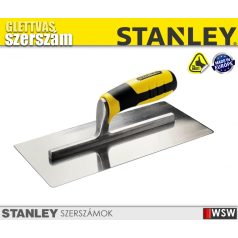   Stanley rozsdamentes acél simító lekerekített sarkok 280×130mm - szerszám