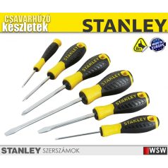 Stanley 6 részes csavarhúzó készlet nagy - szerszám