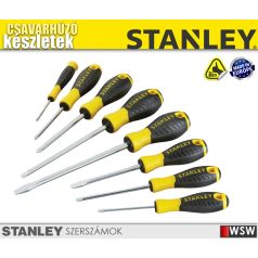 Stanley 8 részes csavarhúzó készlet - szerszám
