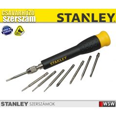   Stanley 8 részes precíziós csavarhúzó készlet - szerszám