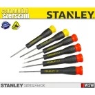 Stanley 6 részes precíziós csavarhúzó készlet - szerszám