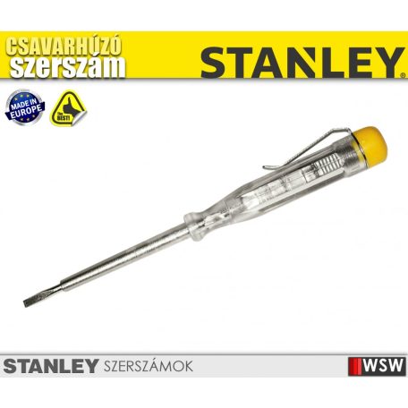 Stanley 220-250v, 3,5x65mm fázisceruza  - szerszám