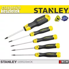 Stanley torx tt5 6 8 10 15 csavarhúzó készlet - szerszám
