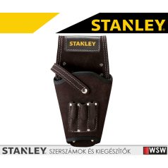 Stanley bőr szerszámos öv táska akkus géptartóval - munkaeszköz kiegészítő   Stanley bőr szerszámos öv táska akkus géptartóval - munkaeszköz kiegészítő