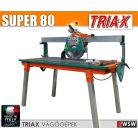 Triax SUPER60 ipari asztali csempevágó és járólapvágó gép