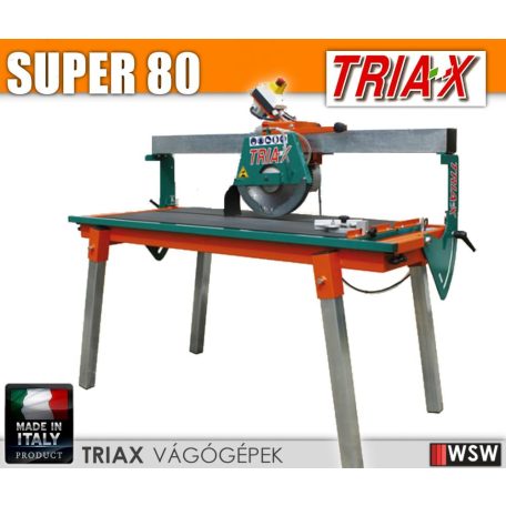 Triax SUPER60 ipari asztali csempevágó és járólapvágó gép