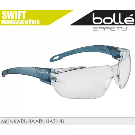 Bollé SWIFT CLEAR páramentes karcálló technikai munkaszemüveg - egyéni védőeszköz