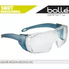 Bollé SWIFT OTG CLEAR páramentes karcálló technikai szemüvegre helyezhető munkaszemüveg - egyéni védőeszköz
