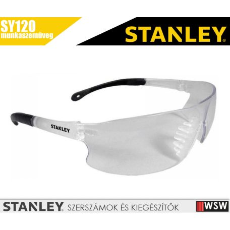 Stanley BASE hajlított szárú munkavédelmi szemüveg - egyéni védőeszköz