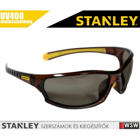 Stanley BROWN hajlított szárú munkavédelmi szemüveg - egyéni védőeszköz