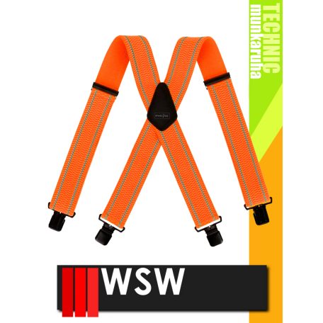 WSW ACE ORANGEHV elasztikus hozentroger nadrágtartó - munkaeszköz kiegészítő